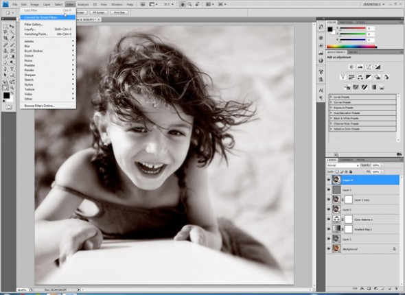 fototeknik alla |Tips vid icke destruktiv bildbehandling i Photoshop